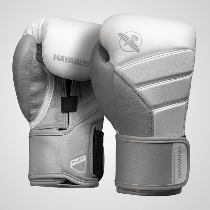Hayabusa T3 bokshandschoenen Wit Grijs 10 OZ