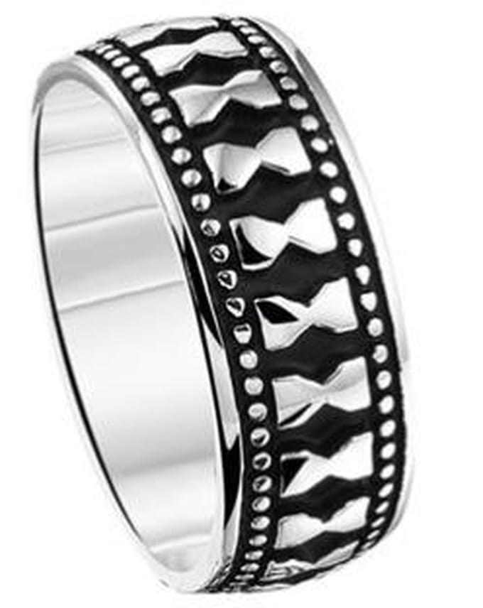 Schitterende Zilveren Ring