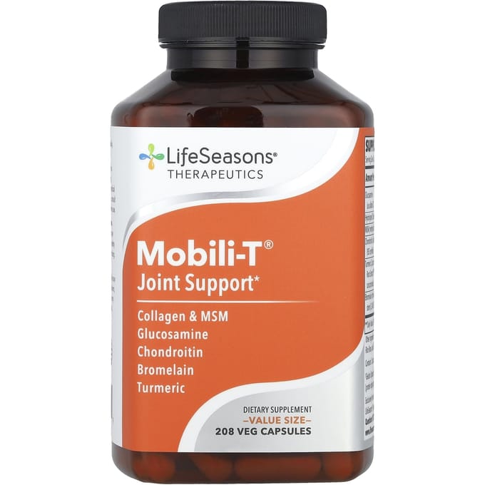 LifeSeasons, Thérapeutique, Mobili-T® Soutien Articulaire, 208 Capsules Végétales