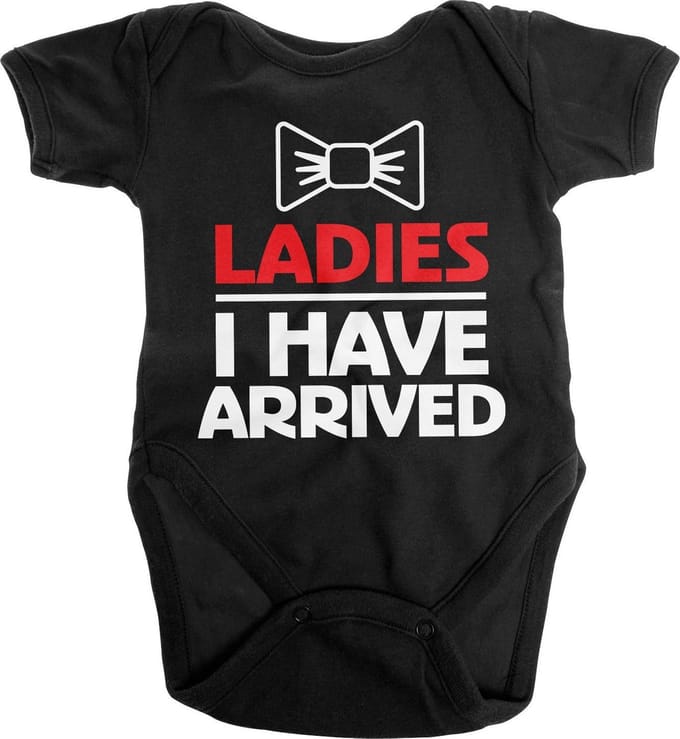 - Ladies - I Have Arrived Romper Baby - 12 maanden - Zwart