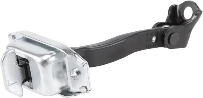 Scharnierbegrenzer Deur - Deurstopper Riem - Auto Deur Stabiliteit - Roestwerende Coating - Directe Vervanging - Zilver