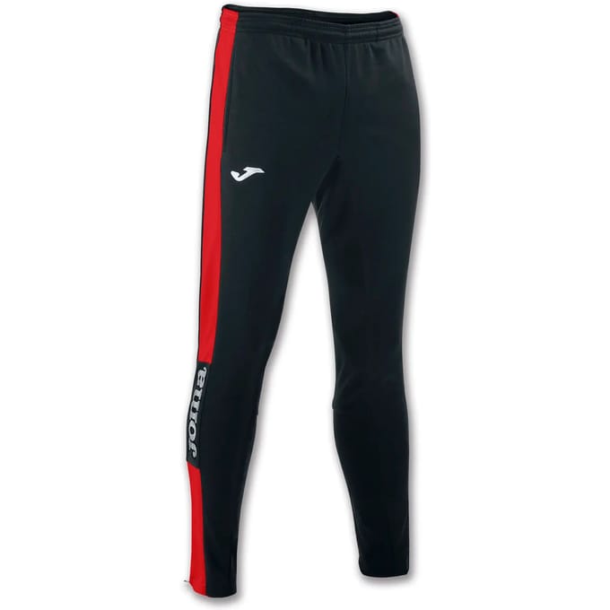 Joma Championship IV Trainingsbroek Heren - Zwart / Rood | Maat: S