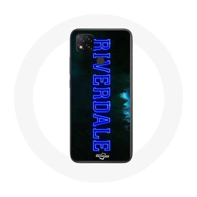 Xiaomi Redmi 9C hoesje Riverdale Series Logo Blauw