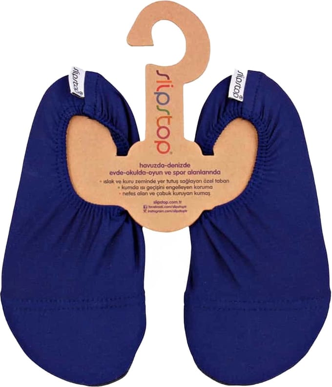 Slipstop antislip waterschoen Navy- Maat M 27-29