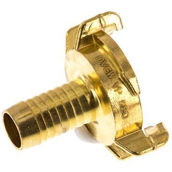 16 mm (5/8'') Slangpilaar Messing GEKA Tuinslangkoppeling KTW