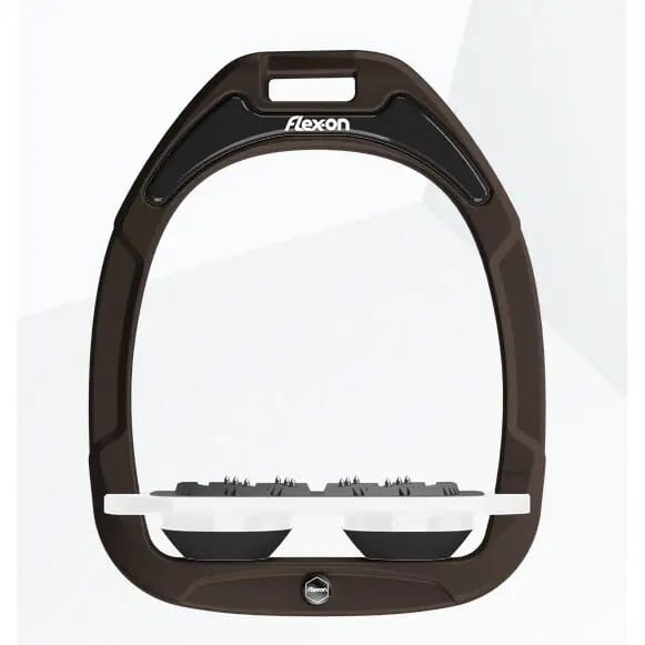 Platte Ultra Grip Beugels Bruin/Wit/Zwart Flex-On Green Composite