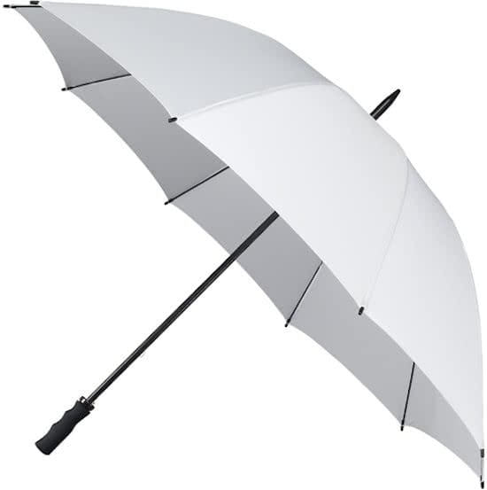 Falcone - Storm Paraplu - Ø 130 cm - Golfparaplu - Windproof - Wit