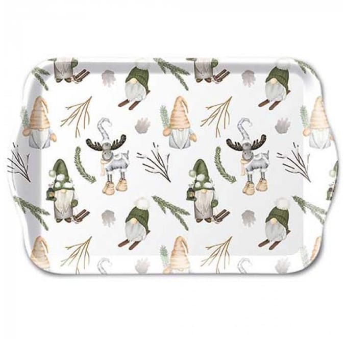 Ambiente Tray 13x21cm Forest gnomes