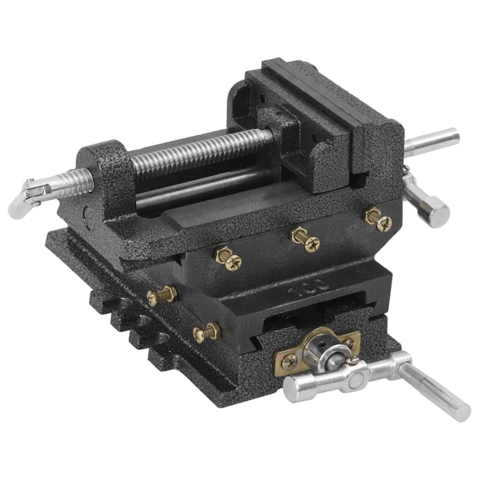 vidaXL - Bankschroef - handmatig - 78 - mm