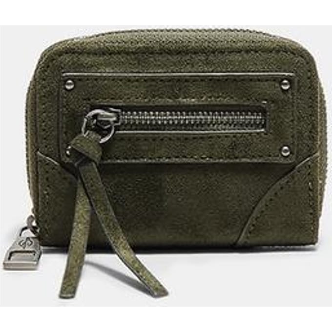 Stradivarius Compacte pasjeshouder met ritsvak  Kaki OS