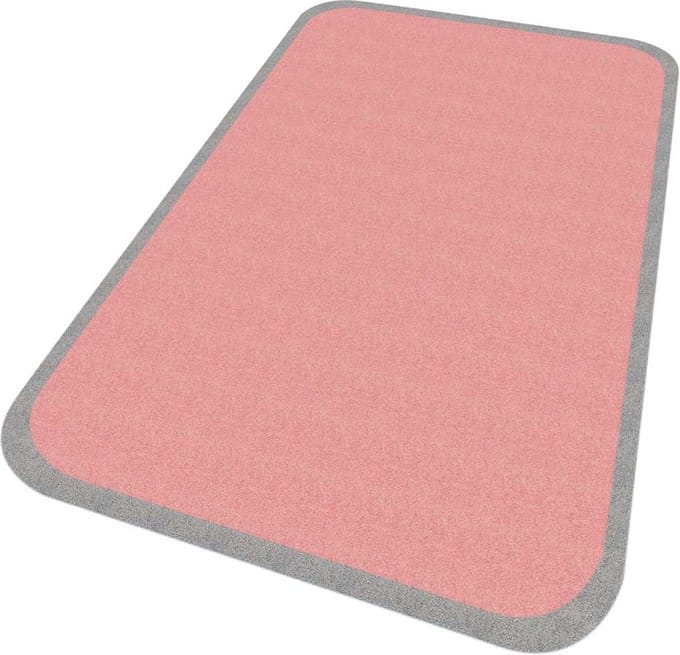 Vloerkleed kinderkamer - Niños roze 67x120