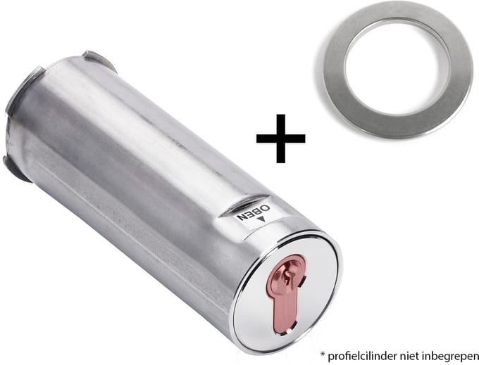 Kruse PZ Light sleutelbuis + Rozet RVS bundel