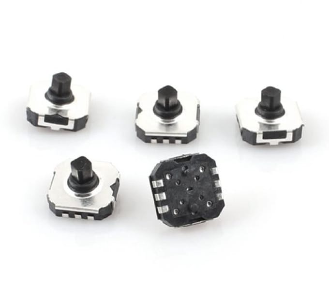 Momentane Tact Switch - 5 Stuks voor Elektronische Toepassingen