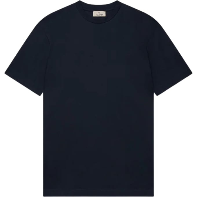 Valenza Interlock Supima T-shirts Donkerblauw 1001