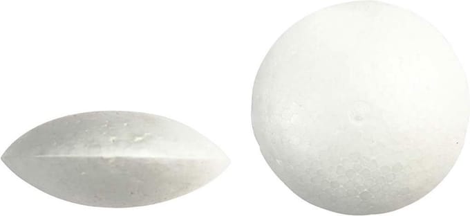 Ufo's, d 7,5 cm, dikte 31 mm, wit, 100 stuk/ 1 doos