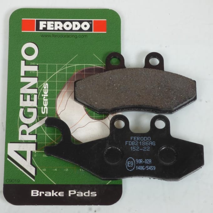 Plaquette de frein Ferodo pour Scooter Piaggio 350 BEVERLY IE ST ABS E4 2017 à 2020 AR Neuf