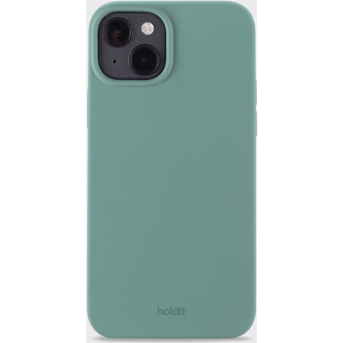 Phone Case Silicone Moss Green iPhone 14 Plus