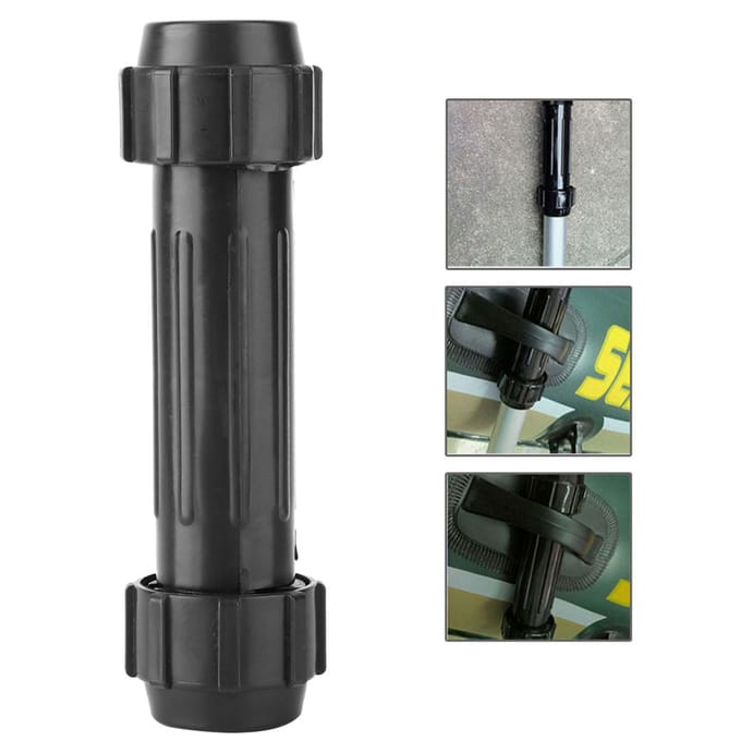 Accessoire de remplacement de connecteur de pagaie en plastique pour bateau, pêche, kayak, canoë black