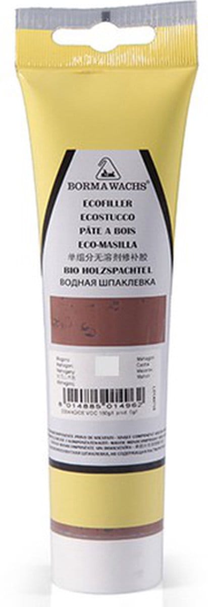 Borma Wachs Houtvuller op waterbasis Donker Eiken (kleur 52) tube 200 gram