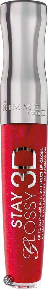 Rimmel London Stay Glossy 3D Lipgloss - 503 Red Carpet Glam