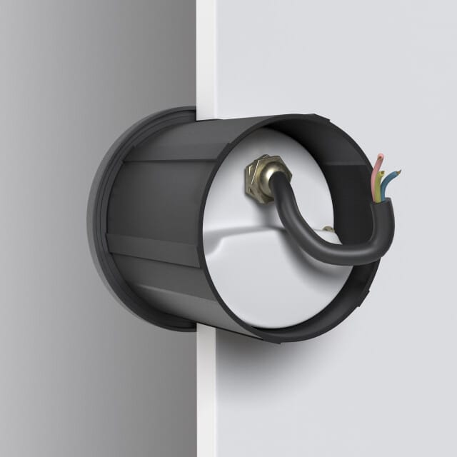 Maytoni Outdoor - Verlichting voor trappen Bil - Zwart - Ø7