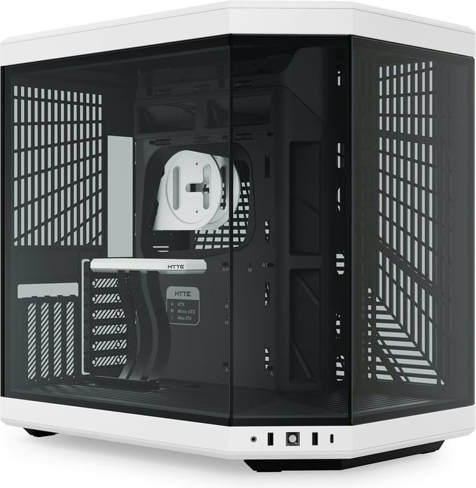 HYTE Y70 White - Case - Miditower - Wit