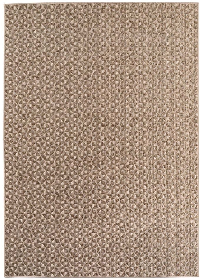 Jute buitenkleed - Alvra Dot beige 160x230