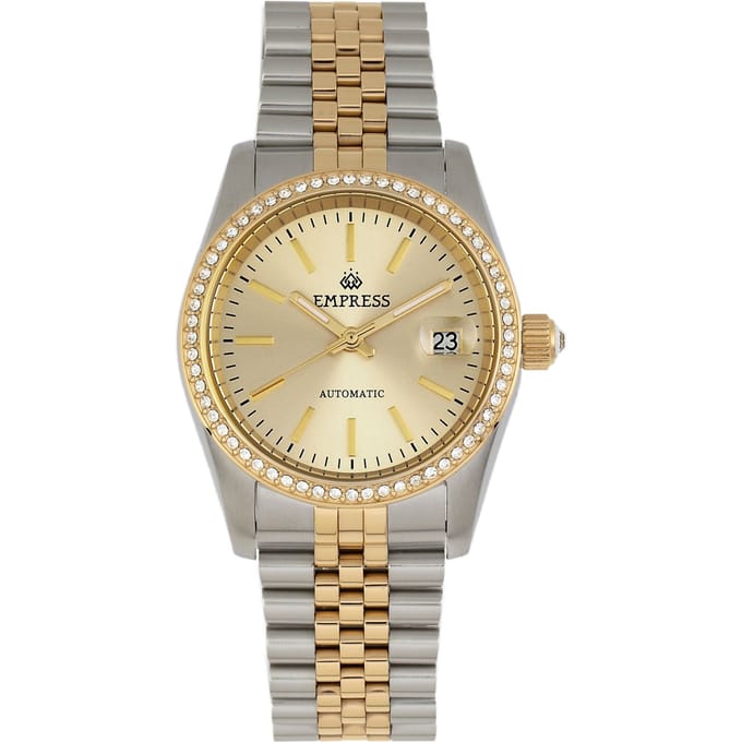 Keizerin Constance Automatische Horloge met Armband en Datum