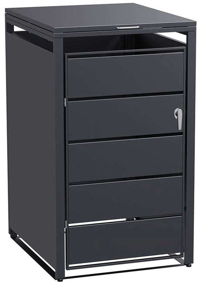 IVOL Kliko ombouw Antraciet - 1 container - Met lock functie