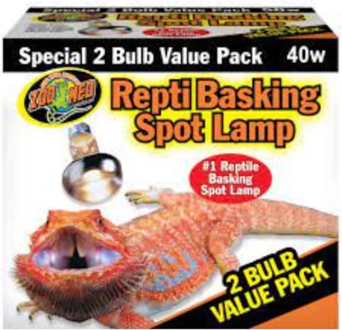 ZM Repti Basking Spot Lamp - 40 w. - Value Pack