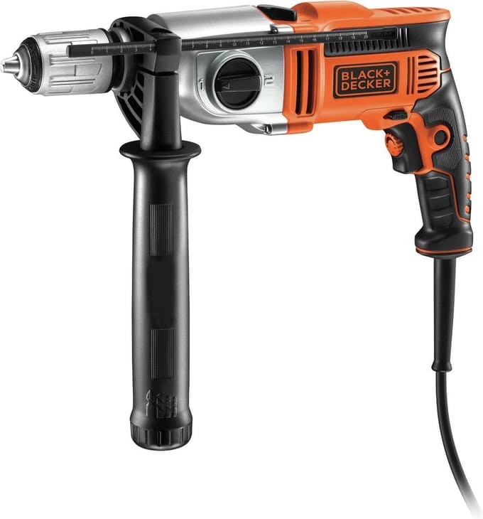 Black & Decker Krachtige 1100 Watt klopboormachine. Variabel toerental