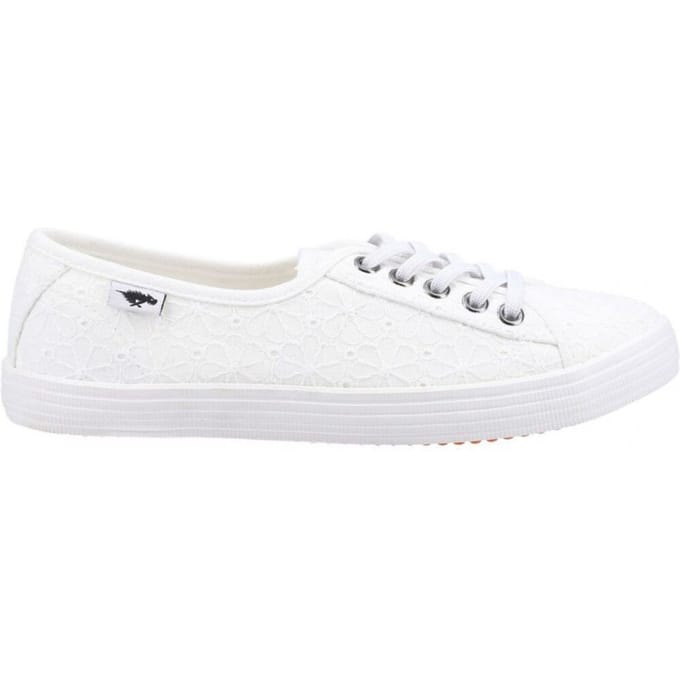 Rocket Dog Dames/dames Chow Chow Elsie Eyelets Pompen (Wit)