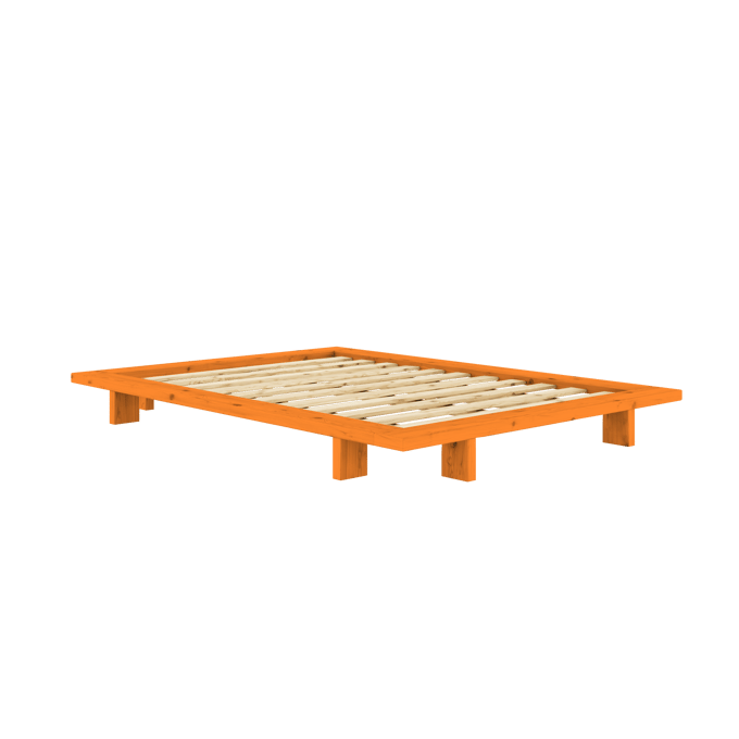 Karup Japan bed - KarupDesign409SolarOrange - 140 x 200 cm