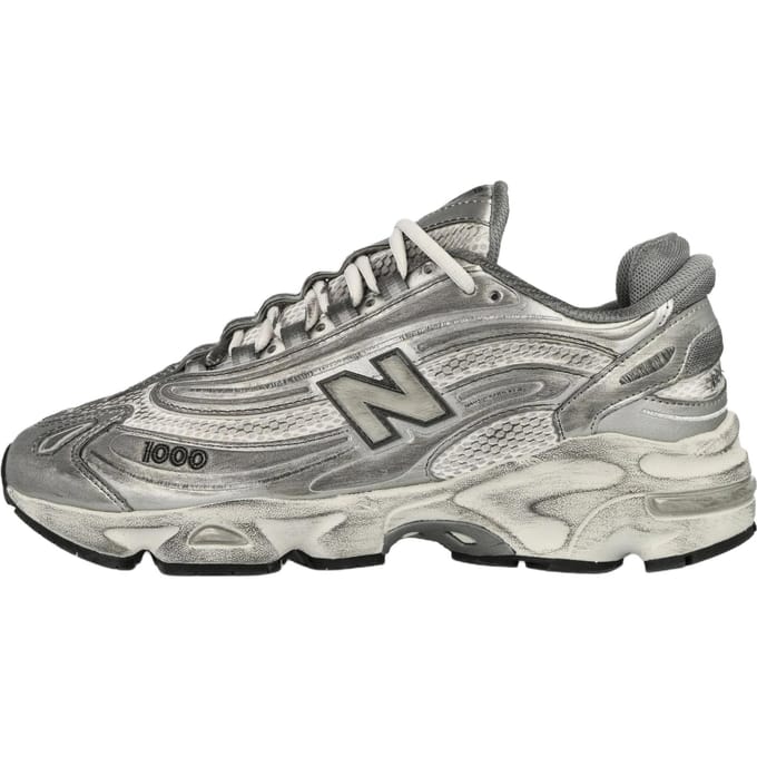 New Balance 1000 Argent Métallique Usé 40 gray