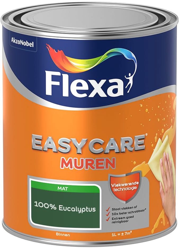 Flexa - Easycare Muren - 100% Eucalyptus - Mengverf - 1 L