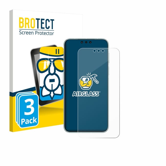 Screenprotector 3 Stuks voor Huawei Mate 80 Pro Max Beschermglas transparant