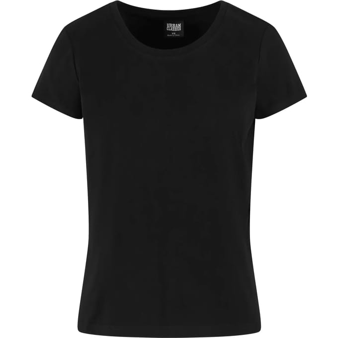 Urban Classics - Sorona Regular Dames Tshirt - M - Zwart