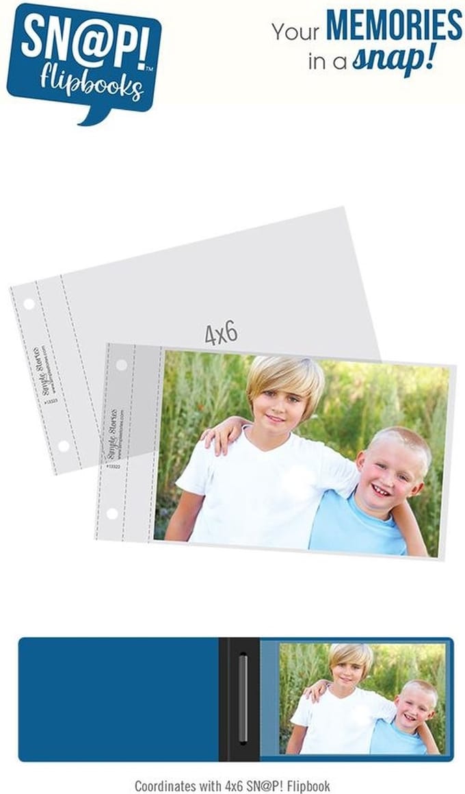 Simple Stories SN@P! Flipbook Page Refills 4x6 Inch (13323)