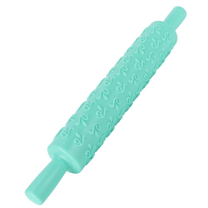Fondant Cake Deegroller Embossing Roller Bakkerij Koekjes Gebak Decoratie GereedschapGras