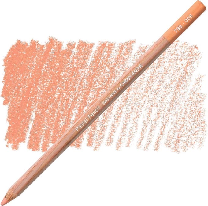 Caran D'ache Pastel Potlood - Herculanum Red (068)
