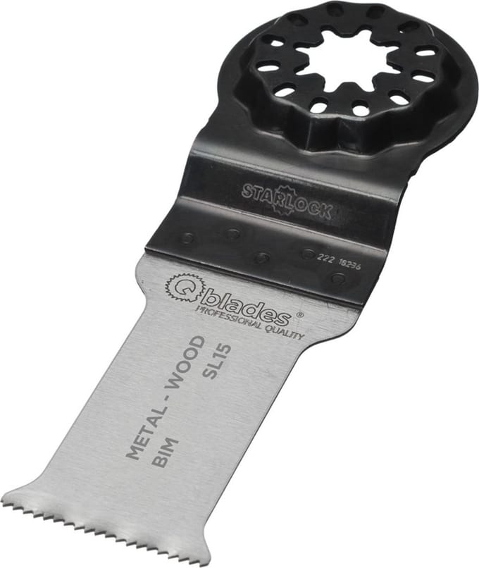 Qblades SL15 Zaagblad Bi-metaal 28x55mm  1 st.