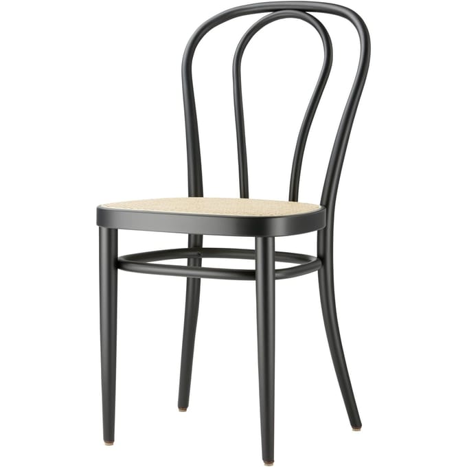 Thonet 218 Bentwood Stoel - Beuken zwart (TP 29) gebeitst