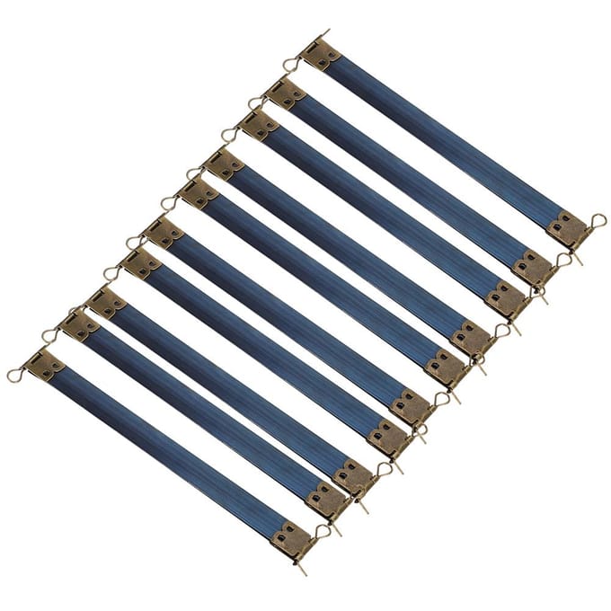 10 stuks Portemonnee Flex Frame Intern Metaal Retro DIY Muntzak Naaien Handwerk Accessoires gray