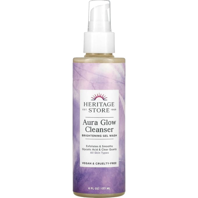Aura Gel Cleanser, Verhelderende Gel Wash, 177ml(6 fl oz) white