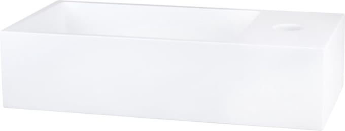 DIFFERNZ SOLID FONTEIN 360X185X90MM WIT