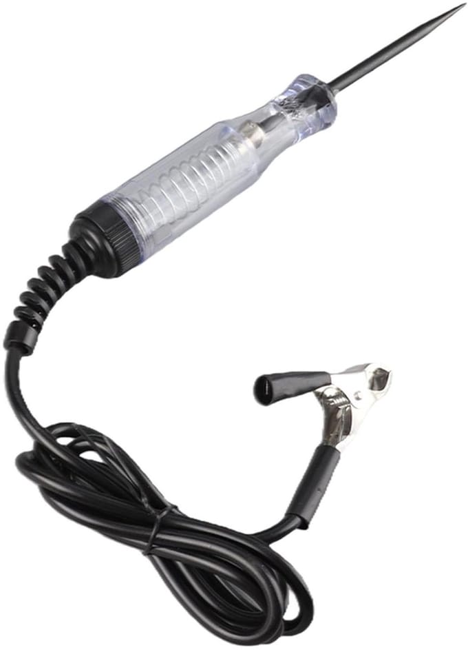Elektrische Spanningstester - Circuittester Sonde - Auto Onderhoud - Universele Compatibiliteit - 6-24V - Zwart