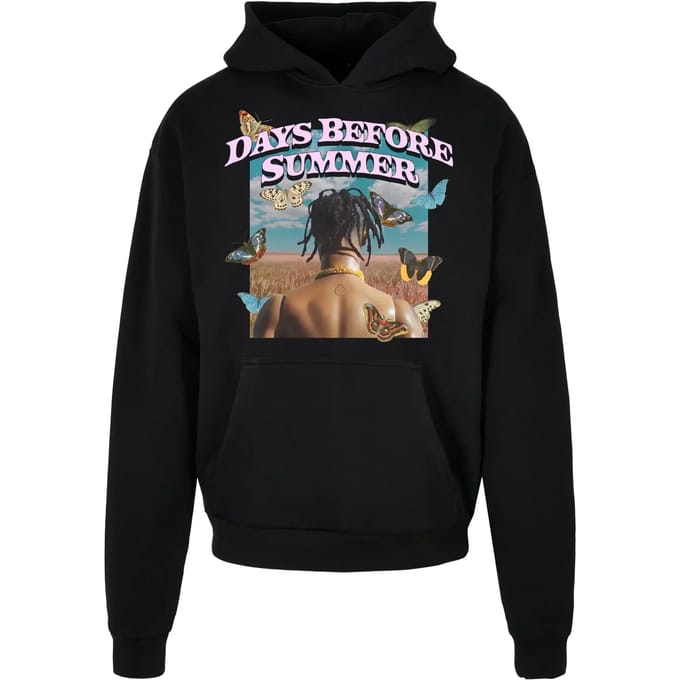 Mister Tee - Days before Summer Oversize Hoodie/trui - S - Zwart