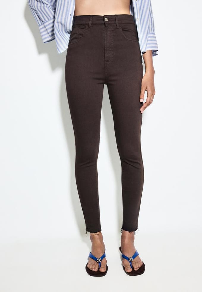 Stradivarius Superhoge taille  Bruin 34