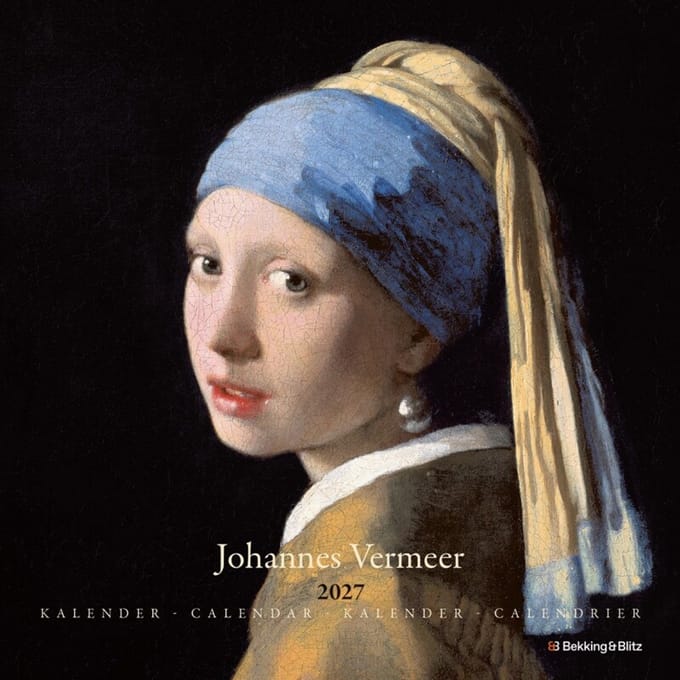 Johannes Vermeer Mini Kalender 2027