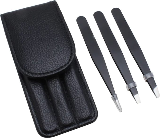 Wenkbrauw Epileer Set - Luxe Opbergcase - Pincet - Tweezers - Eyebrow Epilation Set